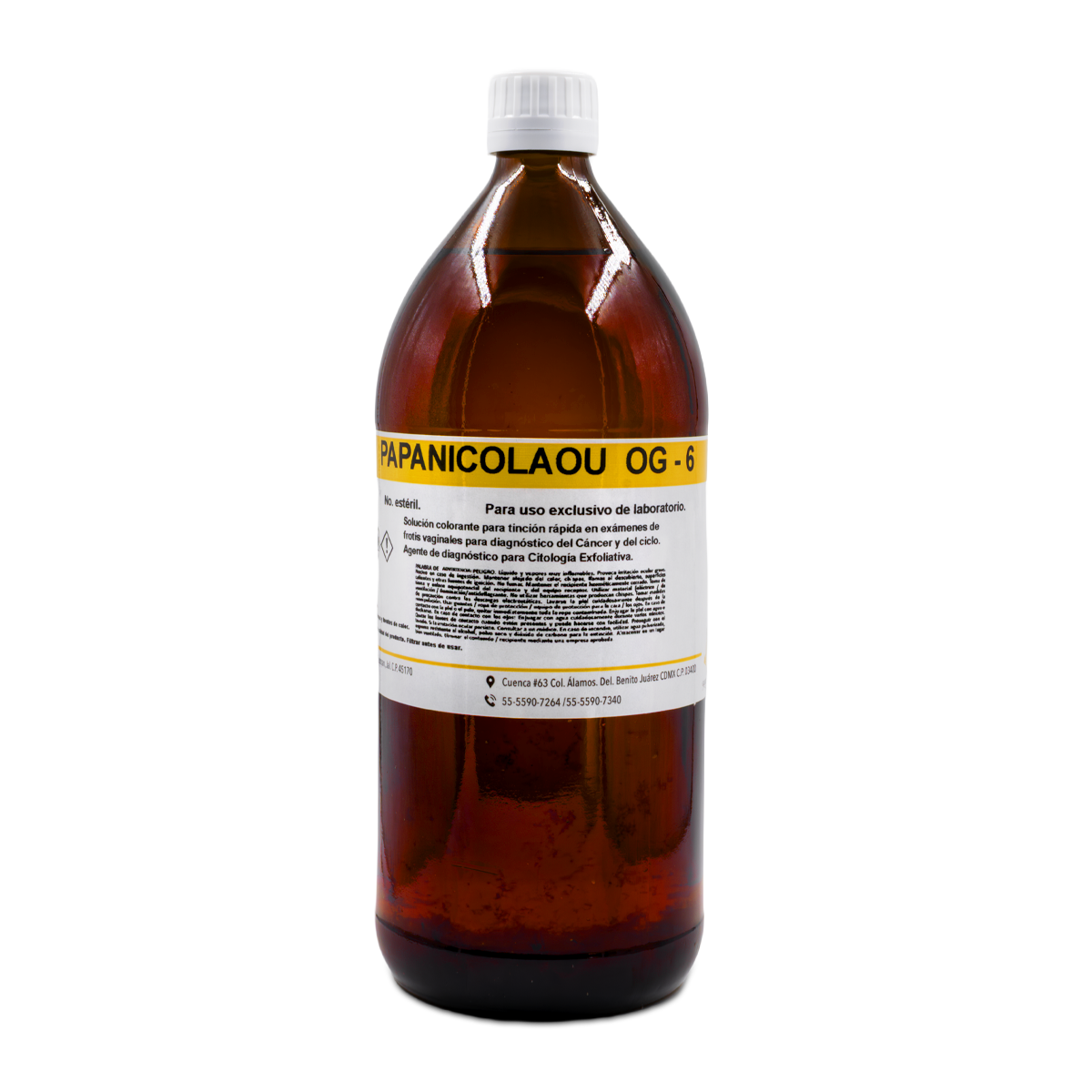 COLORANTE PAPANICOLAOU OG-6 1 L GOLDEN BELL 63510