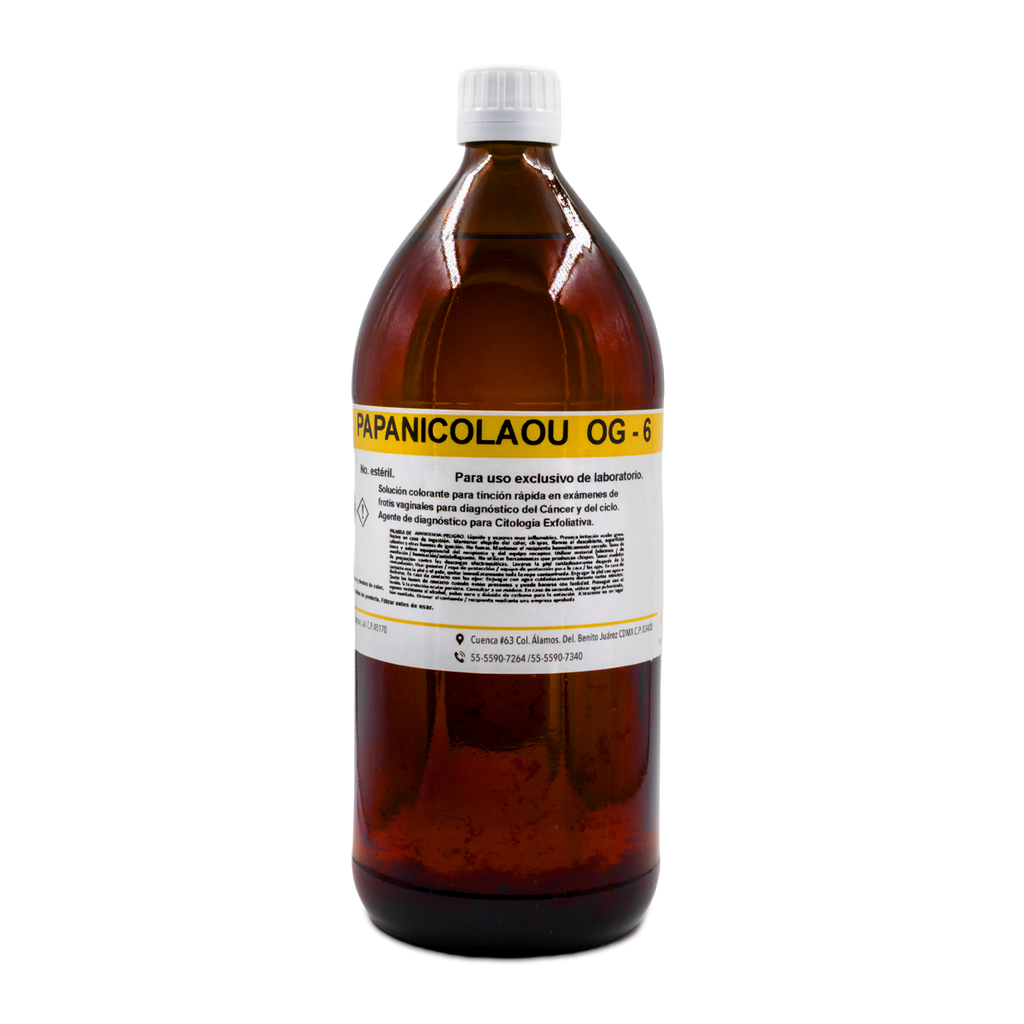 COLORANTE PAPANICOLAOU OG-6 1 L GOLDEN BELL 63510