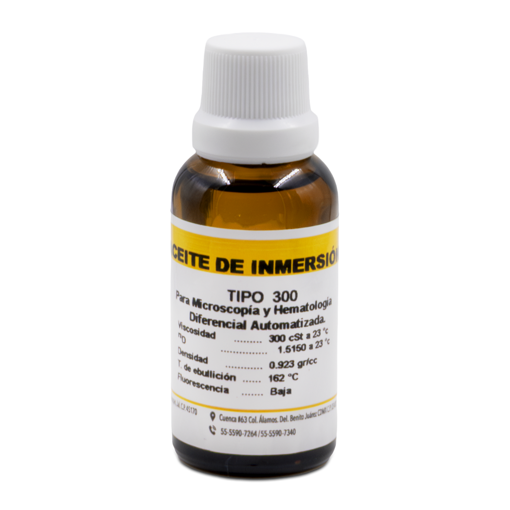 ACEITE DE INMERSIÓN TIPO 300 30 ML GOLDEN BELL