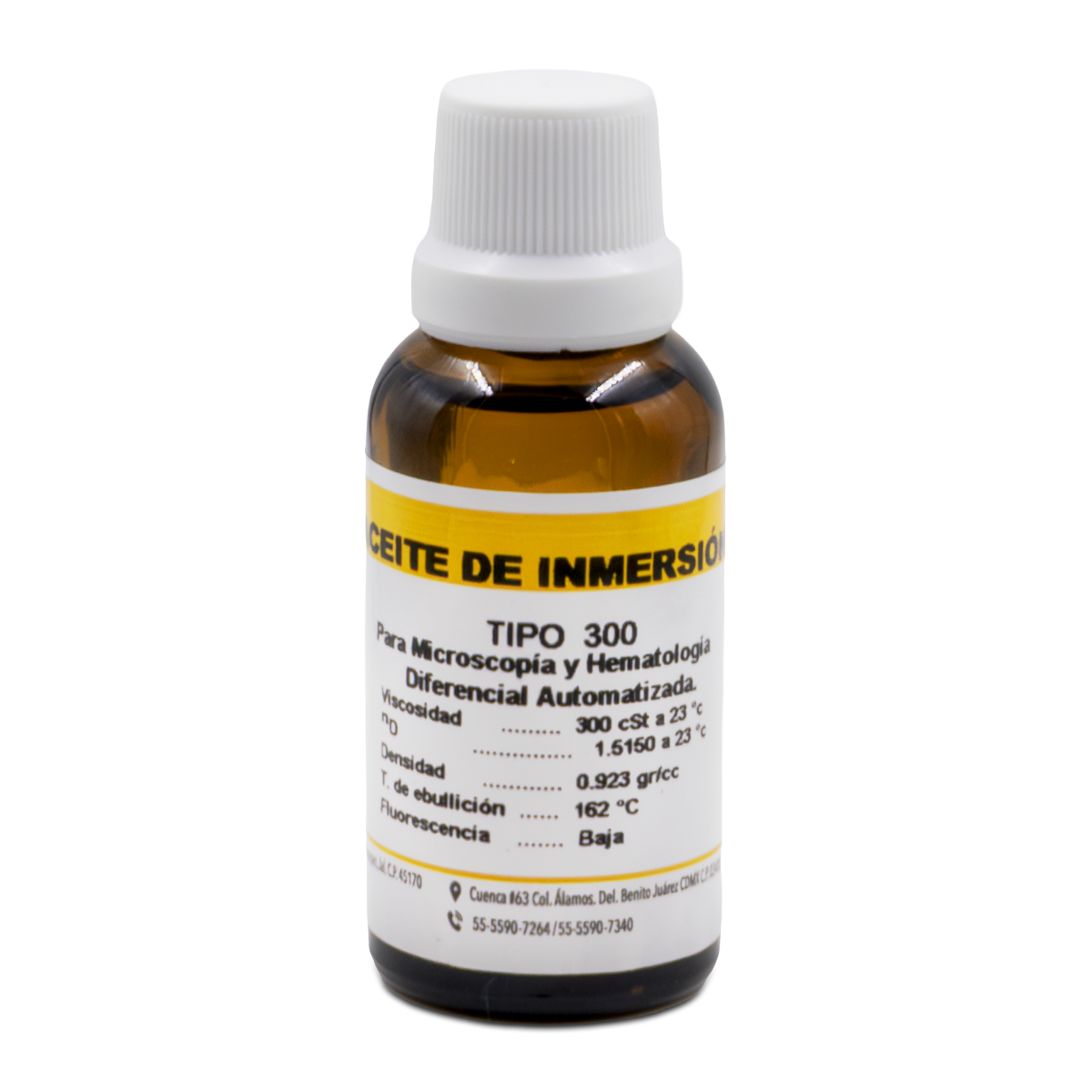 ACEITE DE INMERSIÓN TIPO 300 30 ML GOLDEN BELL