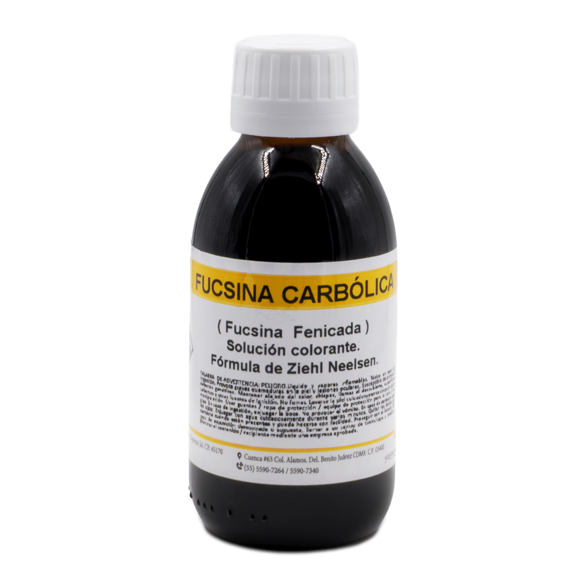 COLORANTE PARA TINCIÓN DE ZIEHL NEELSEN GOLDEN BELL