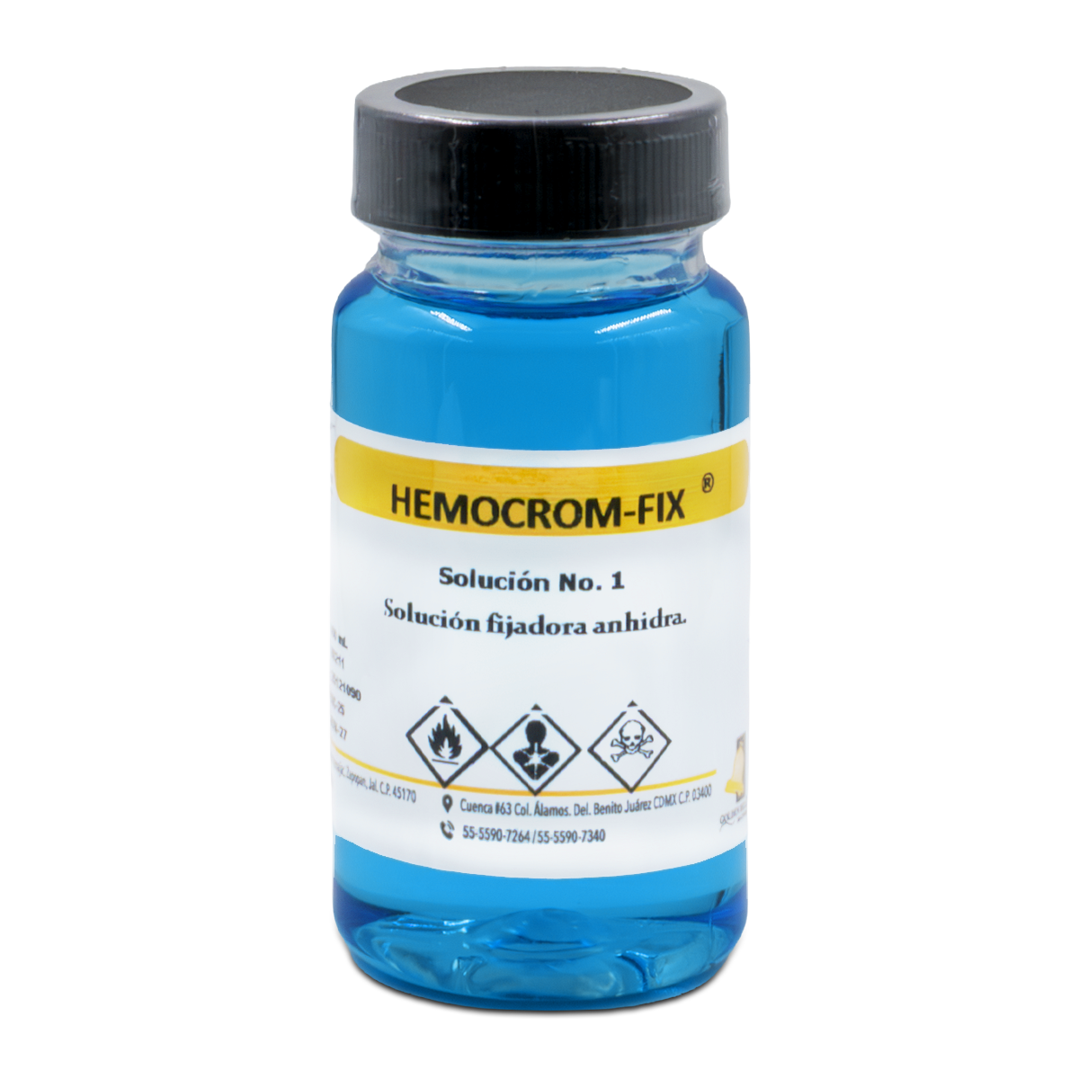 Colorante Kit Hemocolorante Rápido Hemocrom-fix (diff – Mercalab