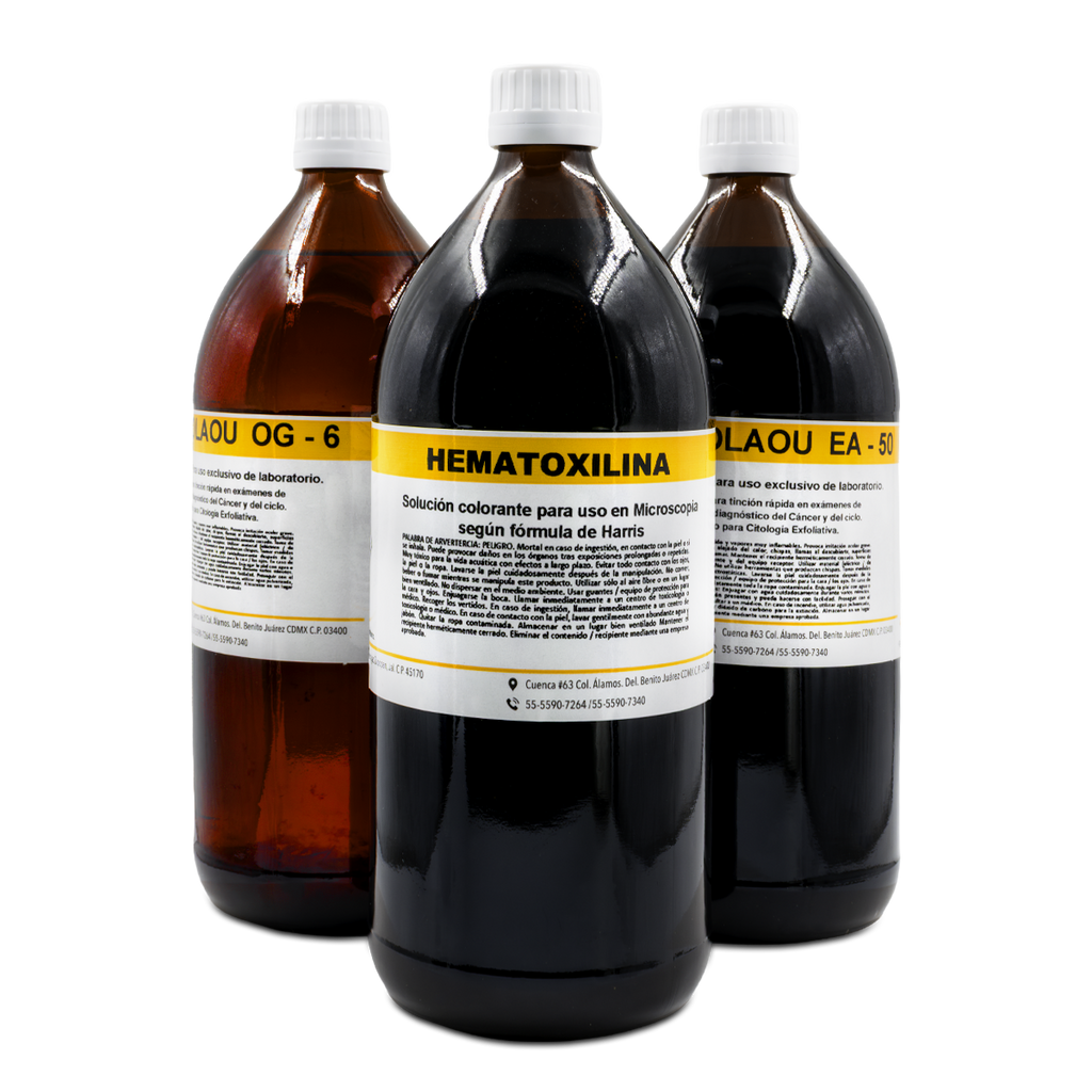 KIT PARA TINCIÓN DE PAPANICOLAOU GOLDEN BELL