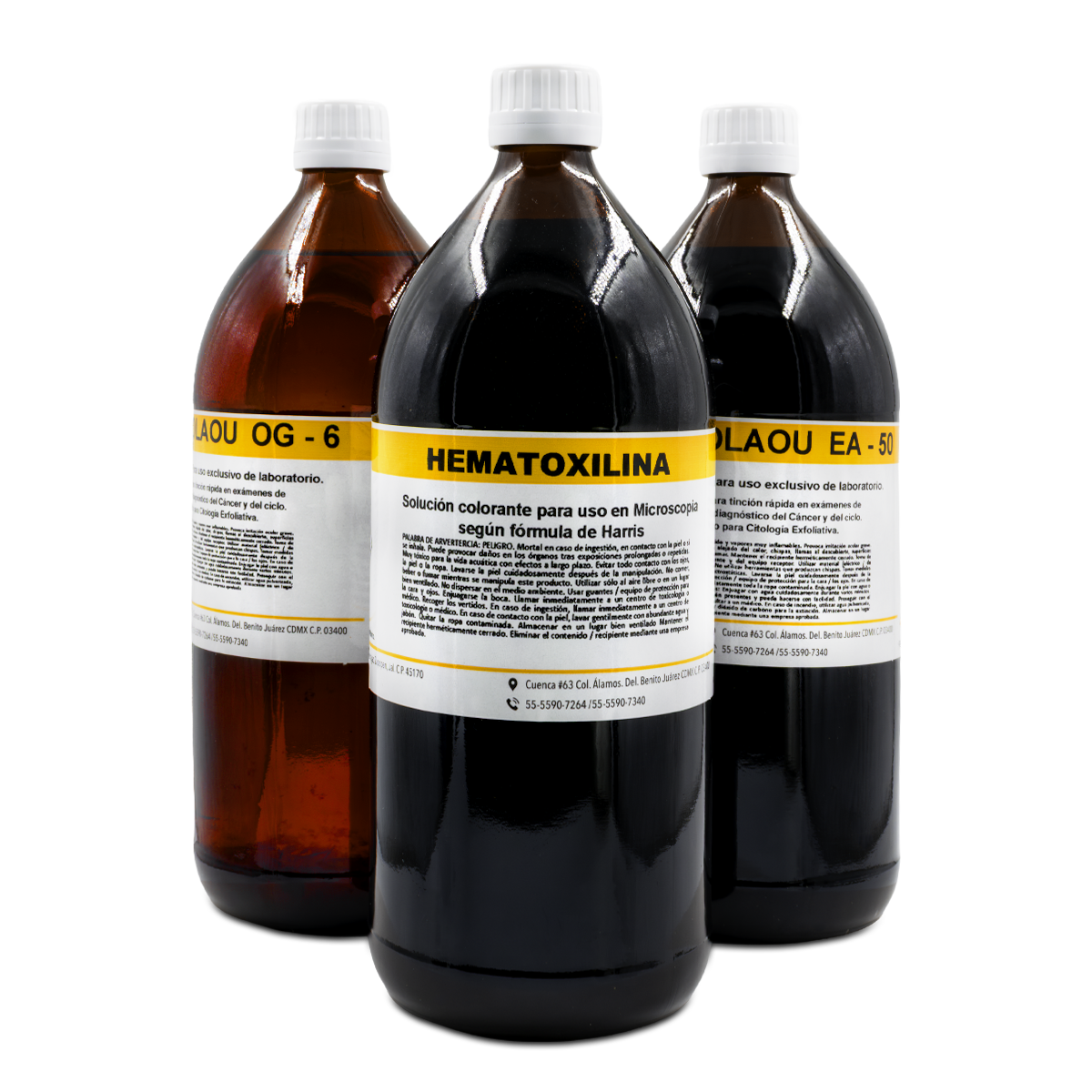 KIT PARA TINCIÓN DE PAPANICOLAOU GOLDEN BELL