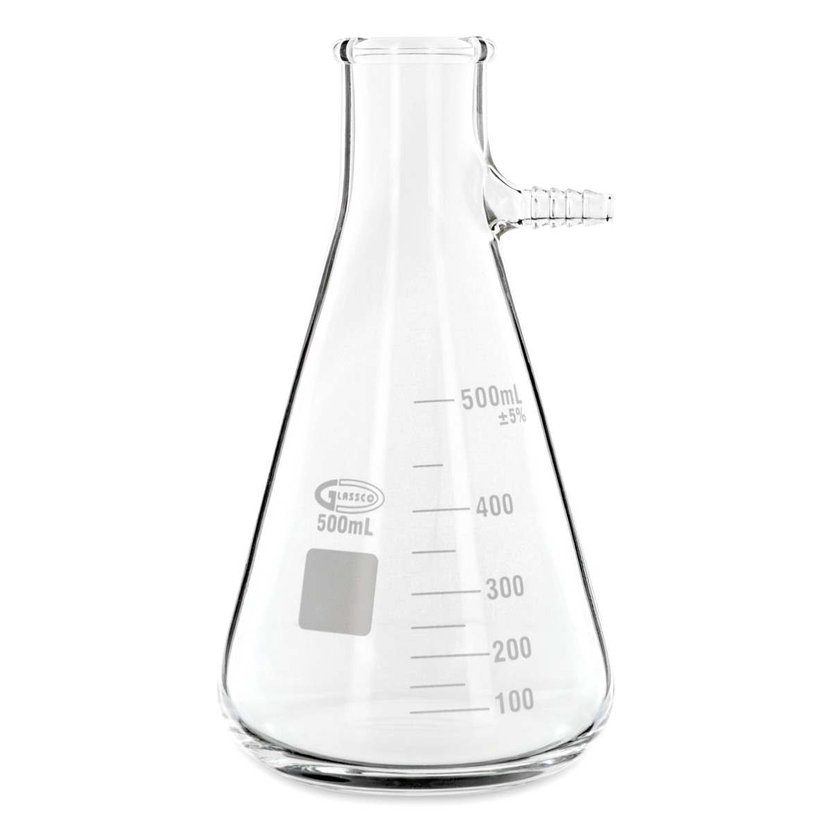 MATRAZ KITASATO PARA FILTRACIÓN AL VACÍO GLASSCO
