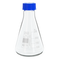 MATRAZ ERLENMEYER CON TAPA DE ROSCA GLASSCO 075.202 PARA MEZCLAR MEDIOS DE CULTIVO
