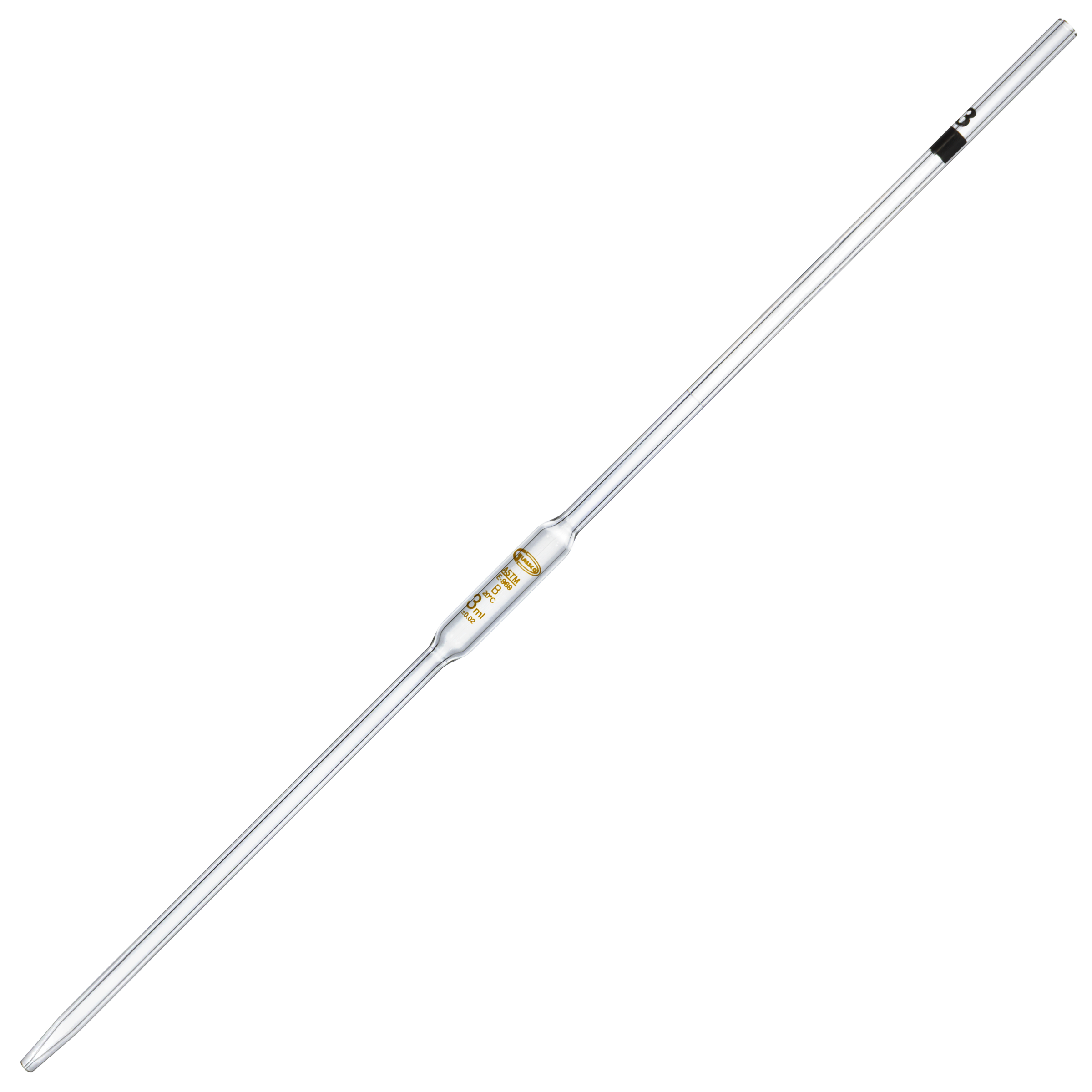 PIPETA VOLUMÉTRICA CLASE B GLASSCO