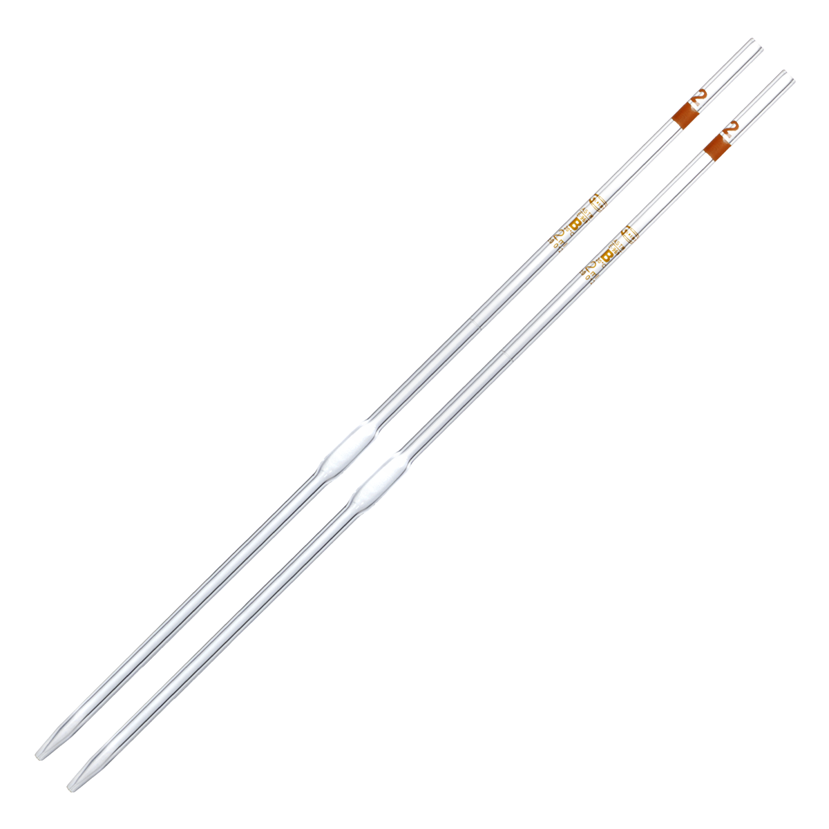 PIPETA VOLUMÉTRICA CLASE B PACK 2 PIEZAS GLASSCO