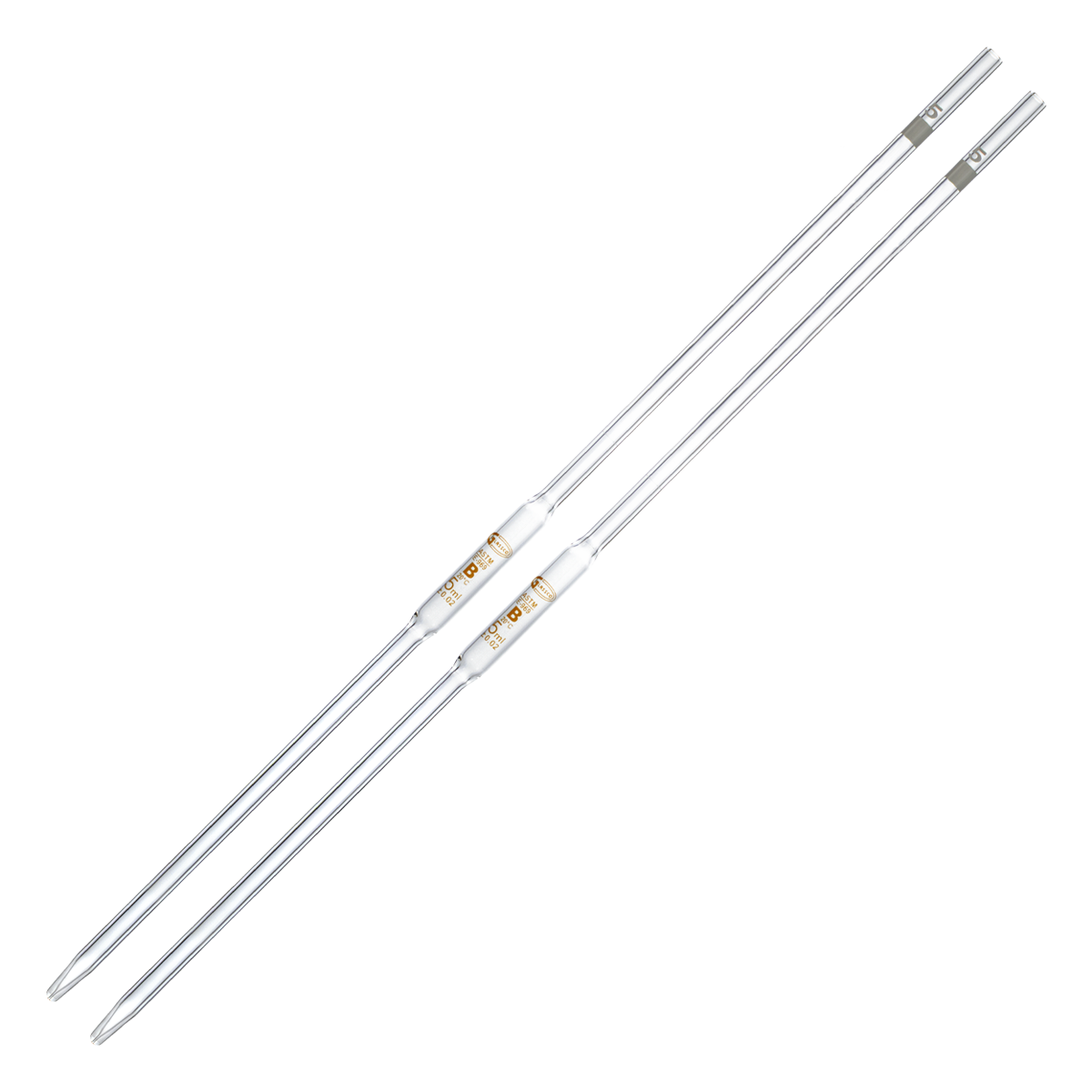 PIPETA VOLUMÉTRICA CLASE B PACK 2 PIEZAS GLASSCO