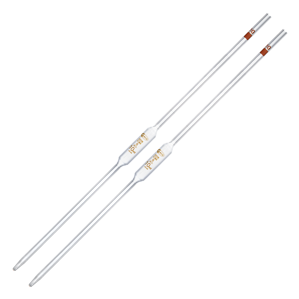 PIPETA VOLUMÉTRICA CLASE B PACK 2 PIEZAS GLASSCO