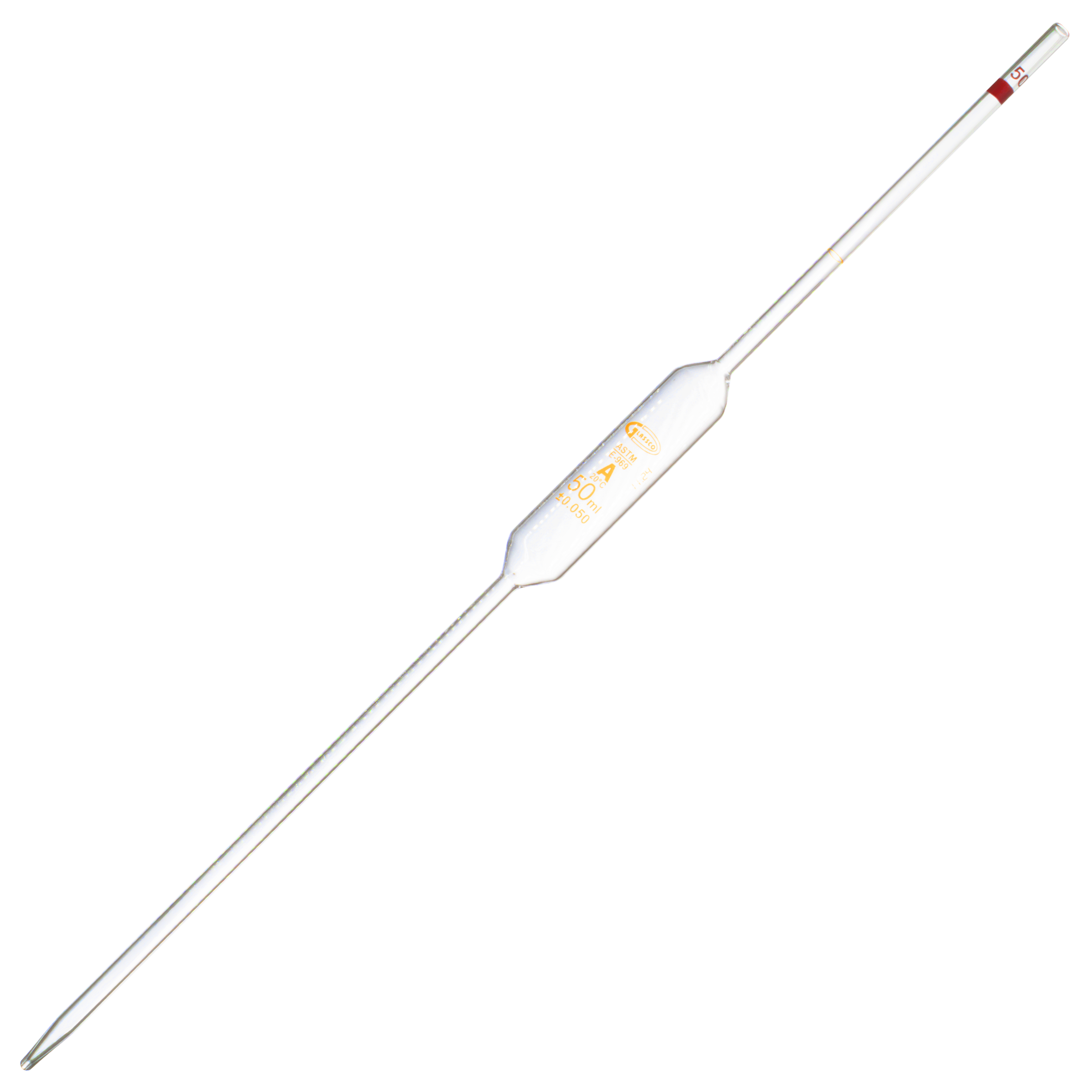 PIPETA VOLUMÉTRICA CLASE A GLASSCO