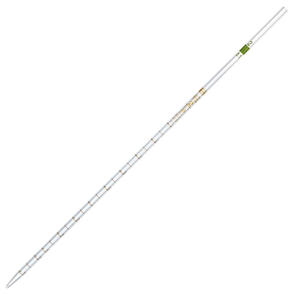 PIPETA GRADUADA CLASE B PACK 2 PIEZAS GLASSCO