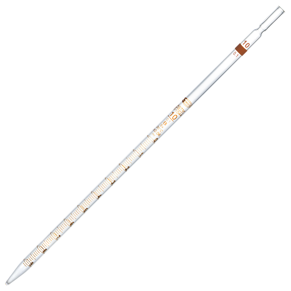 PIPETA GRADUADA CLASE B PACK 2 PIEZAS GLASSCO