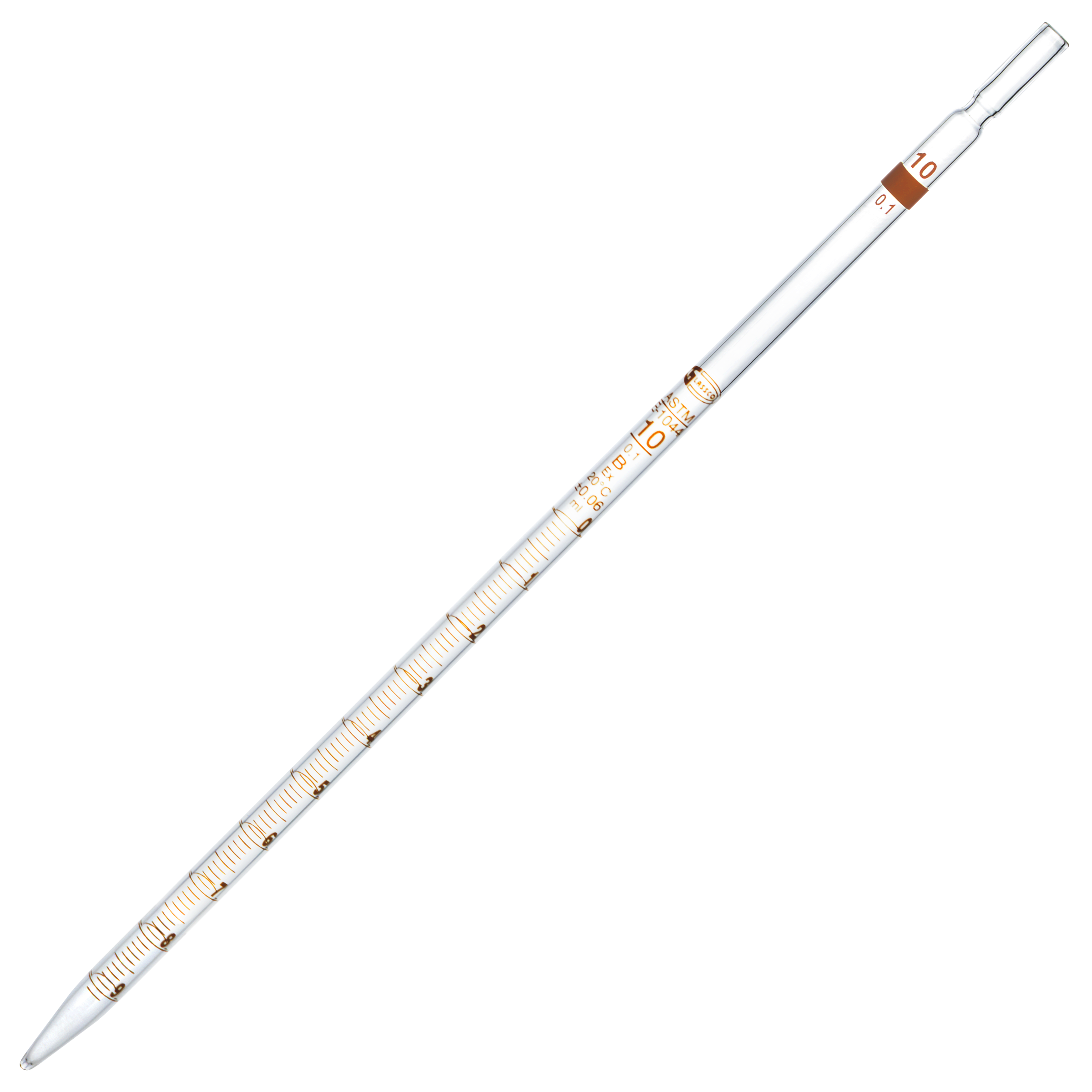 PIPETA GRADUADA CLASE B GLASSCO