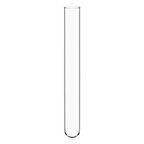 TUBO DE ENSAYO SIN LABIO PACK 100 PIEZAS GLASSCO