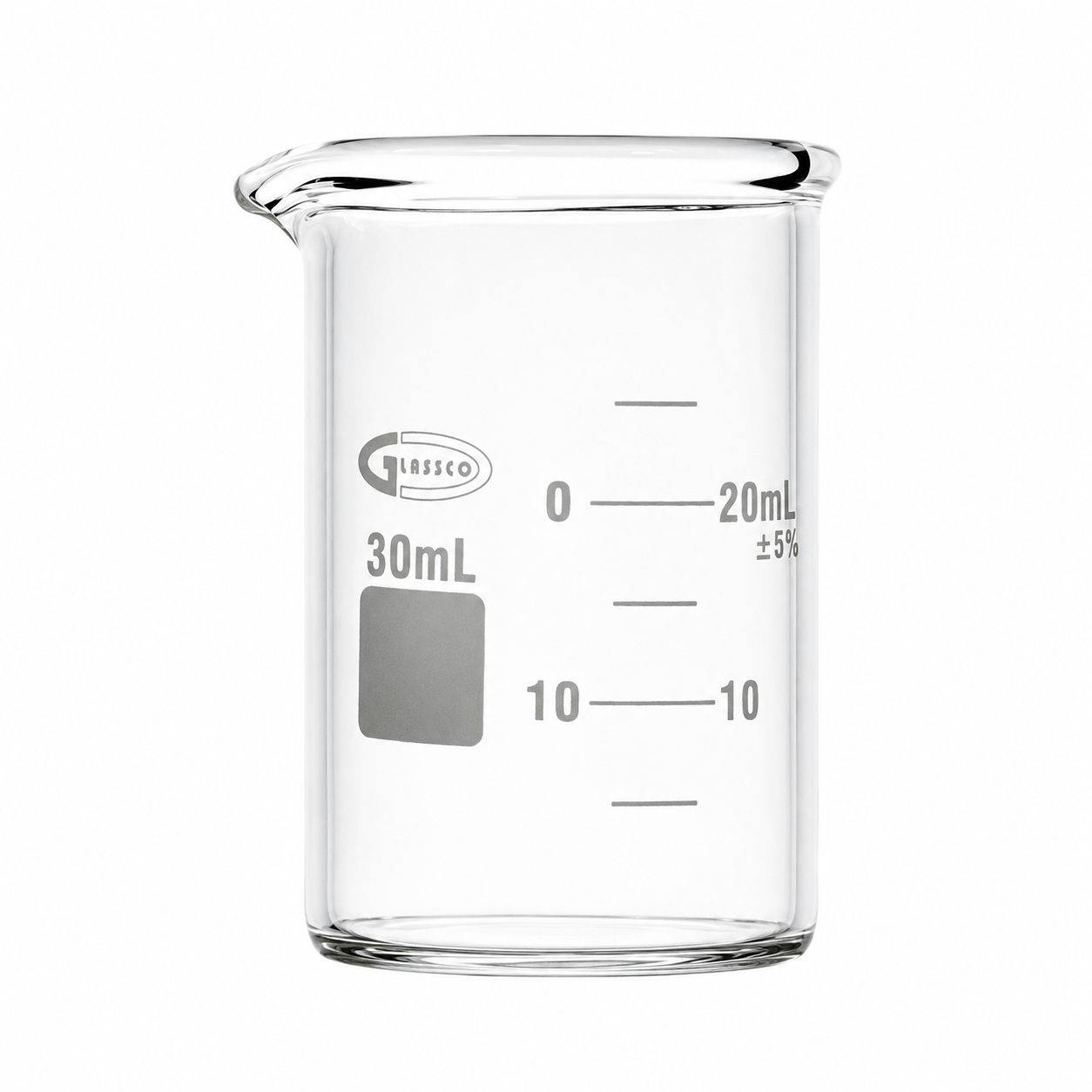 VASO DE PRECIPITADO DE VIDRIO BOROSILICATO GLASSCO