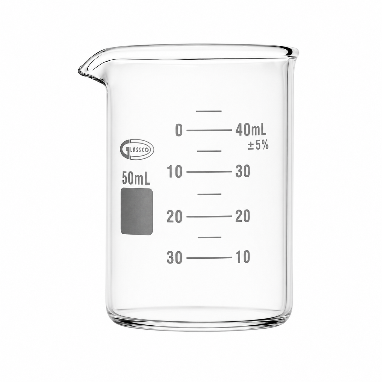 VASO DE PRECIPITADO DE VIDRIO BOROSILICATO GLASSCO