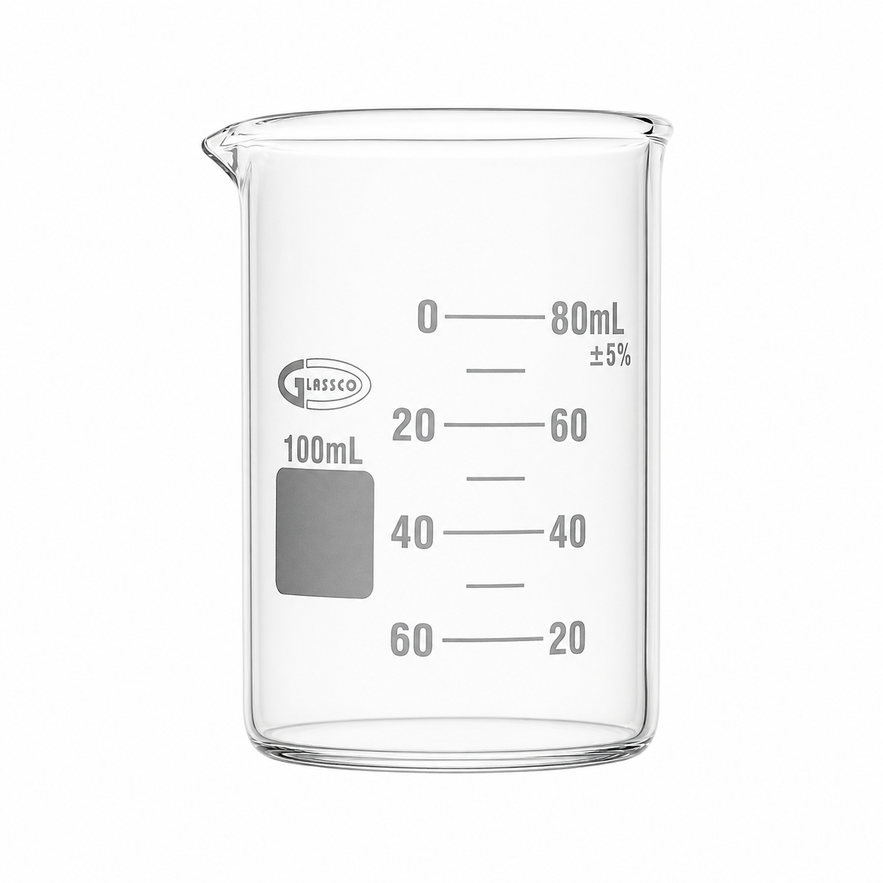 VASO DE PRECIPITADO DE VIDRIO BOROSILICATO GLASSCO