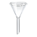 Embudo Cónico de Vidrio con Tallo Corto | Pack 2 Piezas | GLASSCO