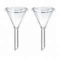 Embudo Cónico de Vidrio con Tallo Corto | Pack 2 Piezas | GLASSCO