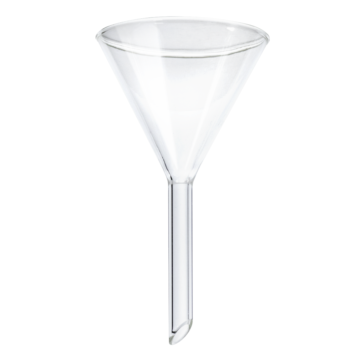 EMBUDO DE LABORATORIO CÓNICO CON TALLO CORTO GLASSCO