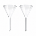 Embudo Cónico de Vidrio con Tallo Corto | Pack 2 Piezas | GLASSCO
