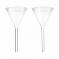 Embudo Cónico de Vidrio con Tallo Corto | Pack 2 Piezas | GLASSCO