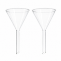 Embudo Cónico de Vidrio con Tallo Corto | Pack 2 Piezas | GLASSCO