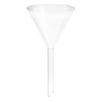 EMBUDO CÓNICO GLASSCO 238.202 DE VIDRIO Y CON TALLO C