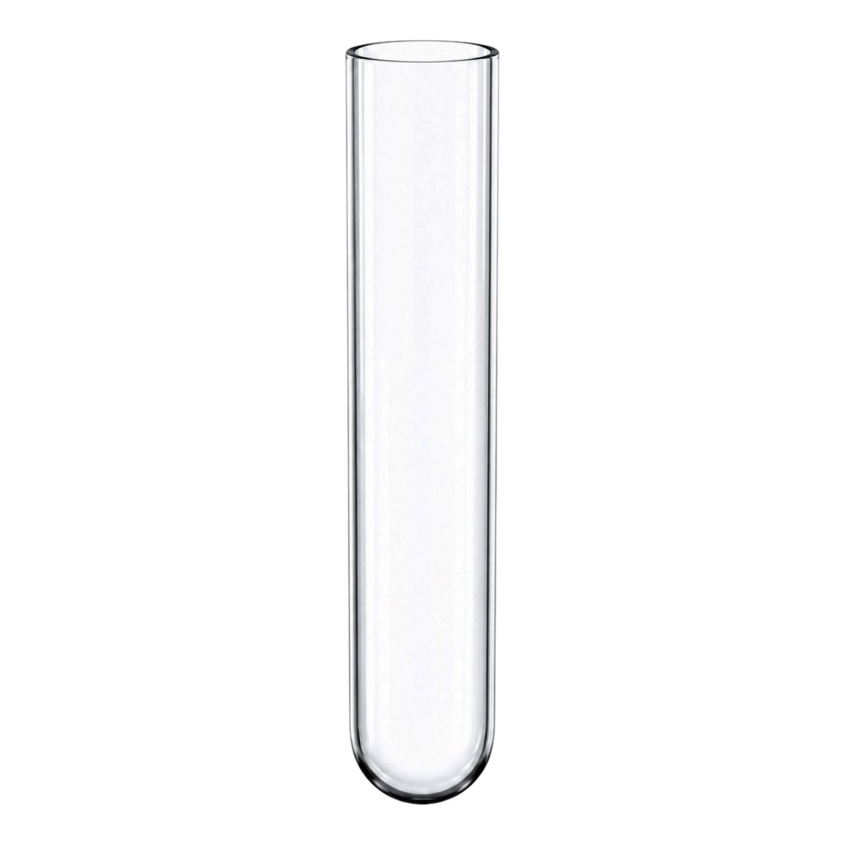 Tubo de Ensayo sin Labio | Pack 100 Piezas | GLASSCO