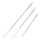 Espátula de Laboratorio con Punta Plana y Ceja Chattaway | Pack 2 Piezas | GLASSCO