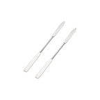 Espátula de Laboratorio Doble con Punta Cónica y Plana | Pack 2 Piezas | GLASSCO