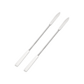 Espátula de Laboratorio Doble con Punta Cónica y Plana | Pack 2 Piezas | GLASSCO