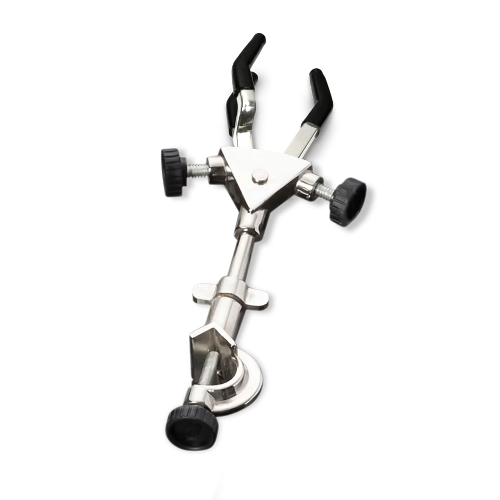 PINZA 3 DEDOS DOBLE PARA SOPORTE UNIVERSAL DE LABORATORIO
