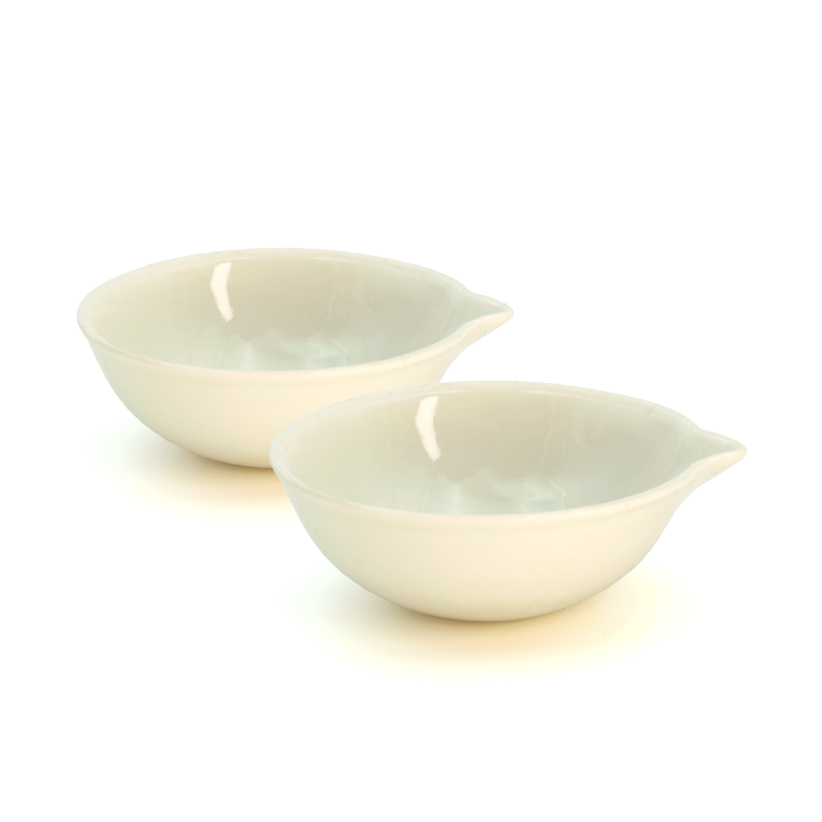 Cápsula de Porcelana para Evaporación | Pack 2 piezas | GLASSCO