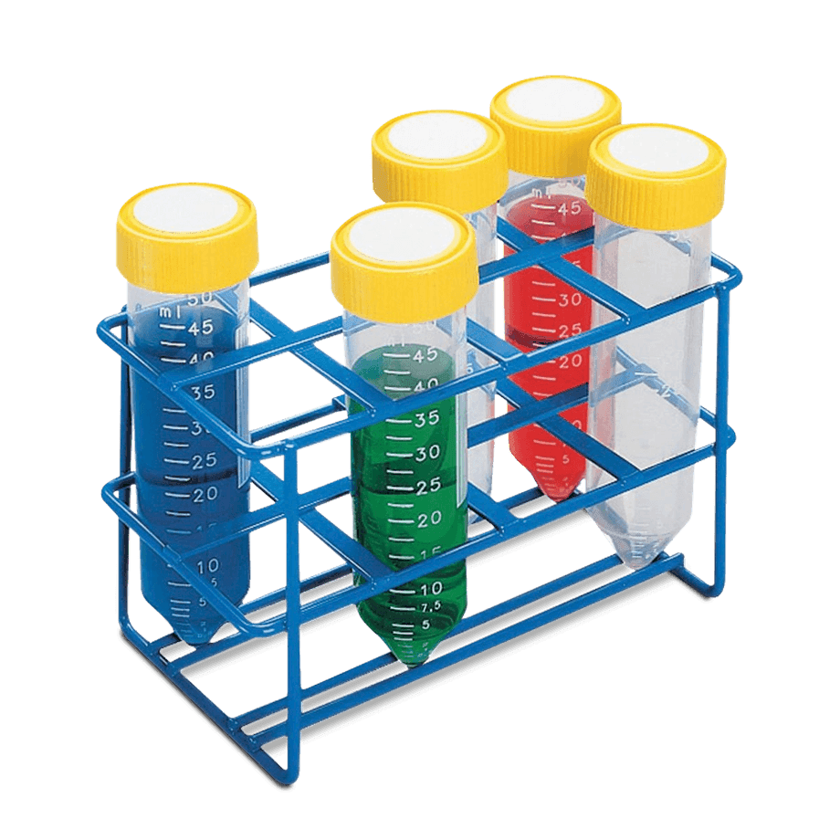 GRADILLA PARA TUBOS HEATHROW SCIENTIFIC METÁLICA CON RECUBRIMIENTO EPÓXICO RESISTENTE A QUÍMICOS Y AUTOCLAVABLE - Mercalab
