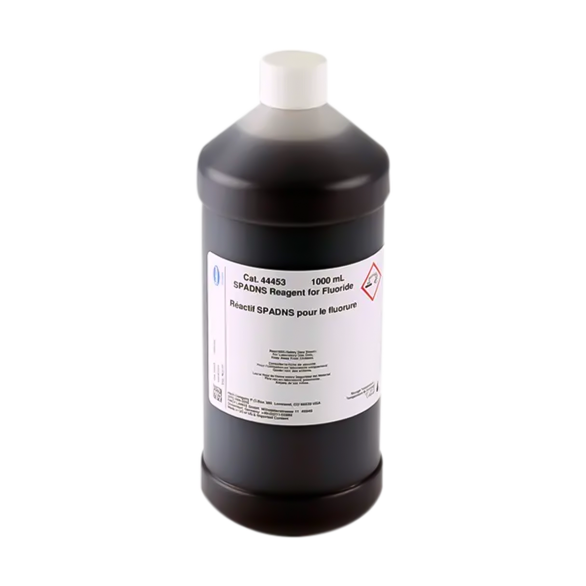 Solución SPADNS para Determinación de Fluoruro en Calidad de Agua 0.02-2.00 MG/L - Botella 500 ML - HACH 44449