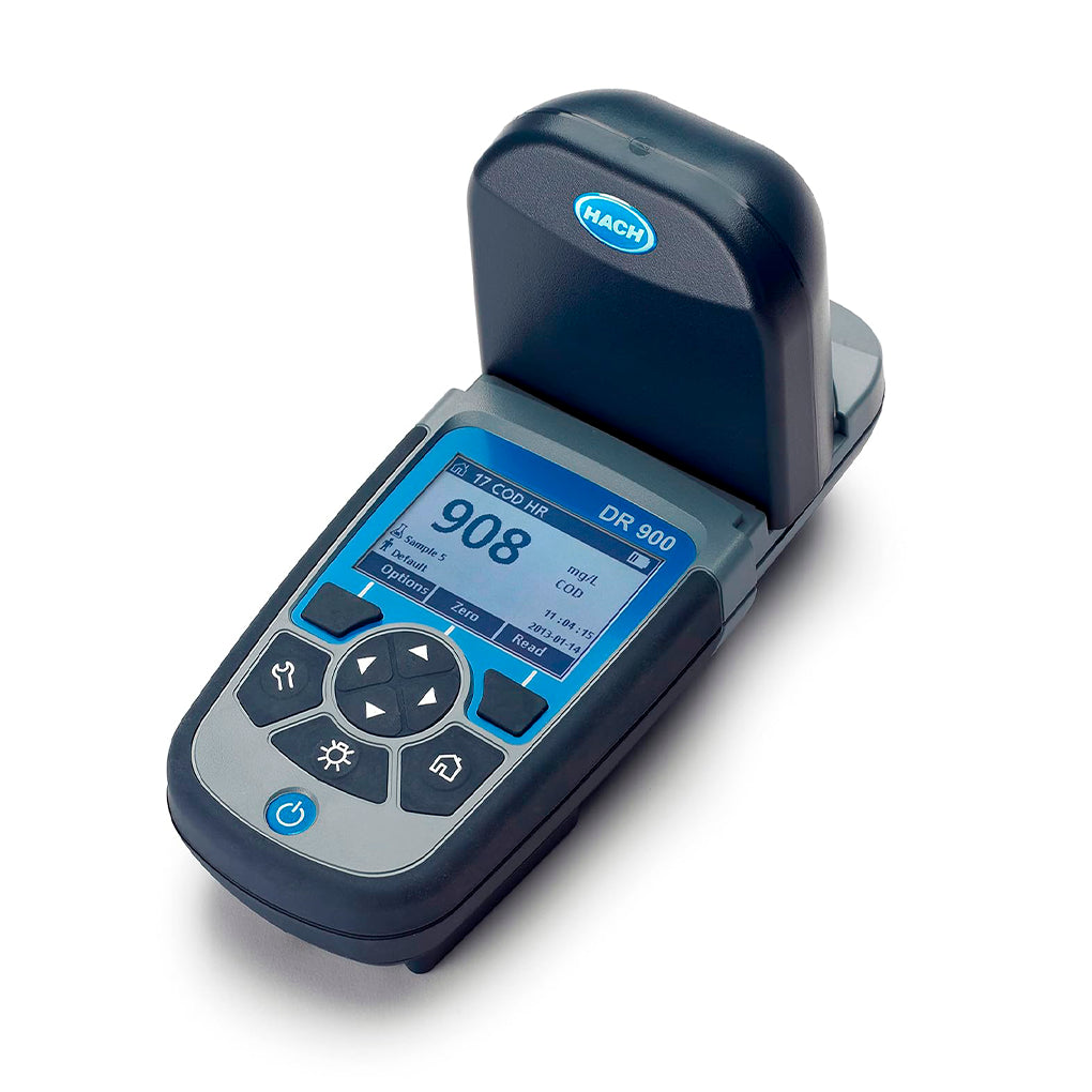 Colorímetro Multiparamétrico Portátil DR900 para Calidad de Agua - 90 Métodos Preprogramados - HACH 9385100