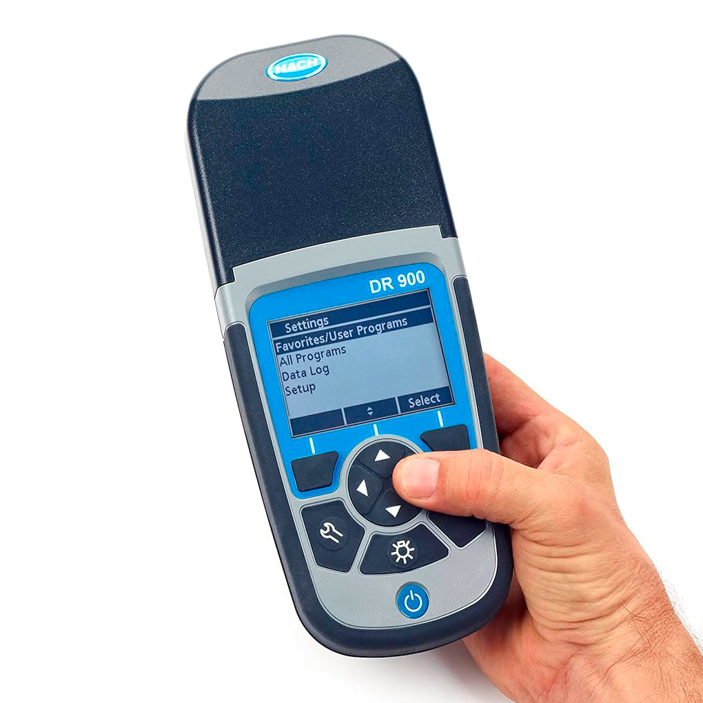 Colorímetro Multiparamétrico Portátil DR900 para Calidad de Agua - 90 Métodos Preprogramados - HACH 9385100