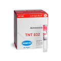 Viales TNTplus para Determinación de Amoníaco Rango Alto en Calidad de Agua 2-47 MG/L - Caja con 25 Pruebas - HACH TNT832