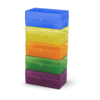 Caja para 50 Microtubos y Viales Criogénicos de 1.5-2.0 ml | Pack 2 Piezas | Heathrow Scientific