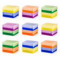 Caja para 81 Microtubos y Viales Criogénicos de 1.5-2.0 ml | Pack 2 Piezas | Heathrow Scientific