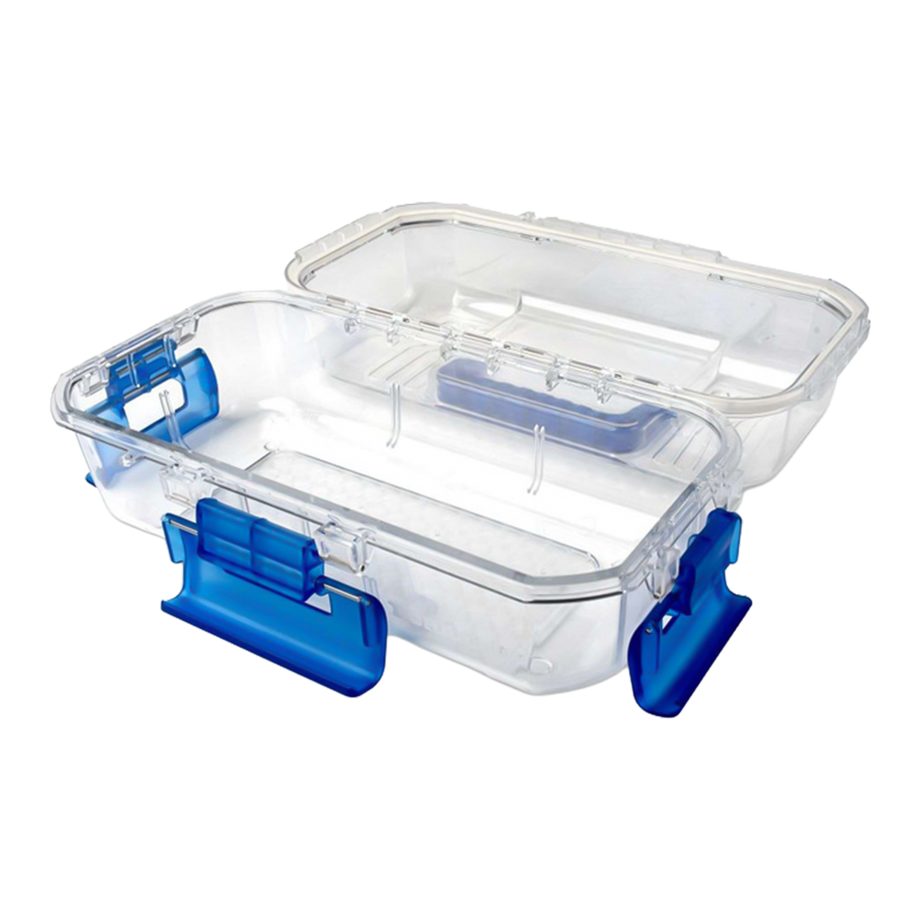 CAJA PARA TRANSPORTE DE MUESTRAS HEATHROW SCIENTIFIC 120052 DURAPORTER DE POLICARBONATO CON CIERRE HERMÉTICO