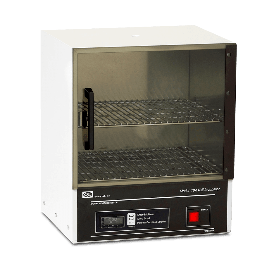 INCUBADORA DE CONVECCIÓN NATURAL ANÁLOGA QUINCY LAB SERIE 140 CON PUERTA DE ACRÍLICO IDEAL PARA CULTIVO MICROBIOLÓGICO - Mercalab