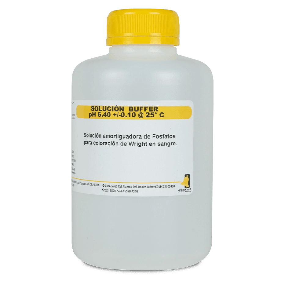 INDICADOR BUFFER PH 6.4 WRIGHT GOLDEN BELL 50090 - Mercalab