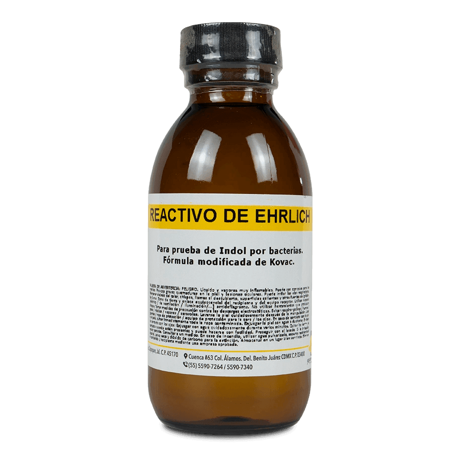 INDICADOR REACTIVO EHRLICH KOVAC GOLDEN BELL 81200 - Mercalab