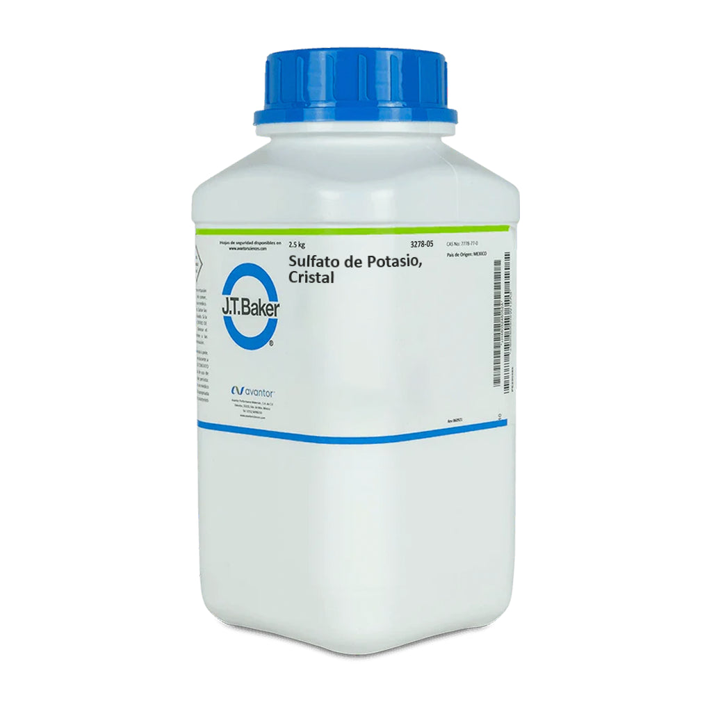SULFATO DE POTASIO ACS EN CRISTALES J.T. BAKER