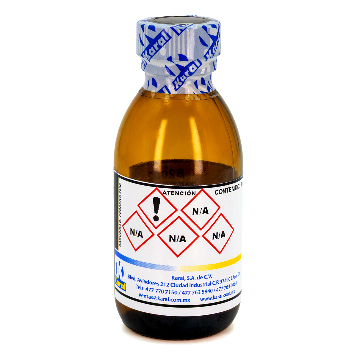 Aceite De Inmersión Tipo A Para Microscopia I.R. 1.515 y de Baja Viscosidad - 30 ML - Karal