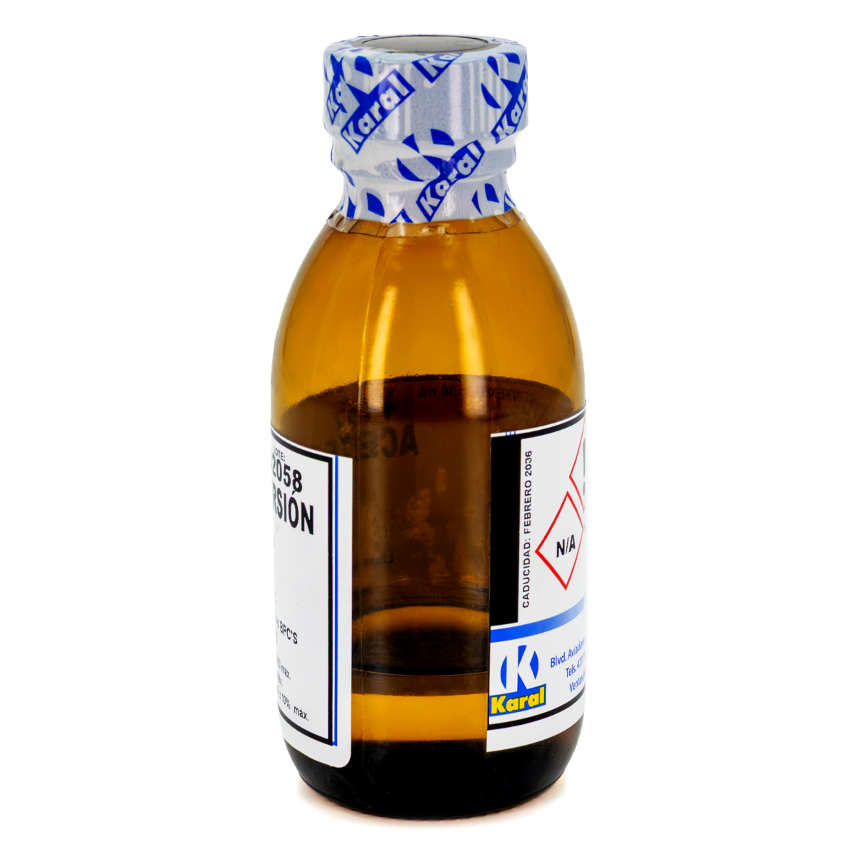 Aceite De Inmersión Tipo A Para Microscopia I.R. 1.515 y de Baja Viscosidad - 30 ML - Karal
