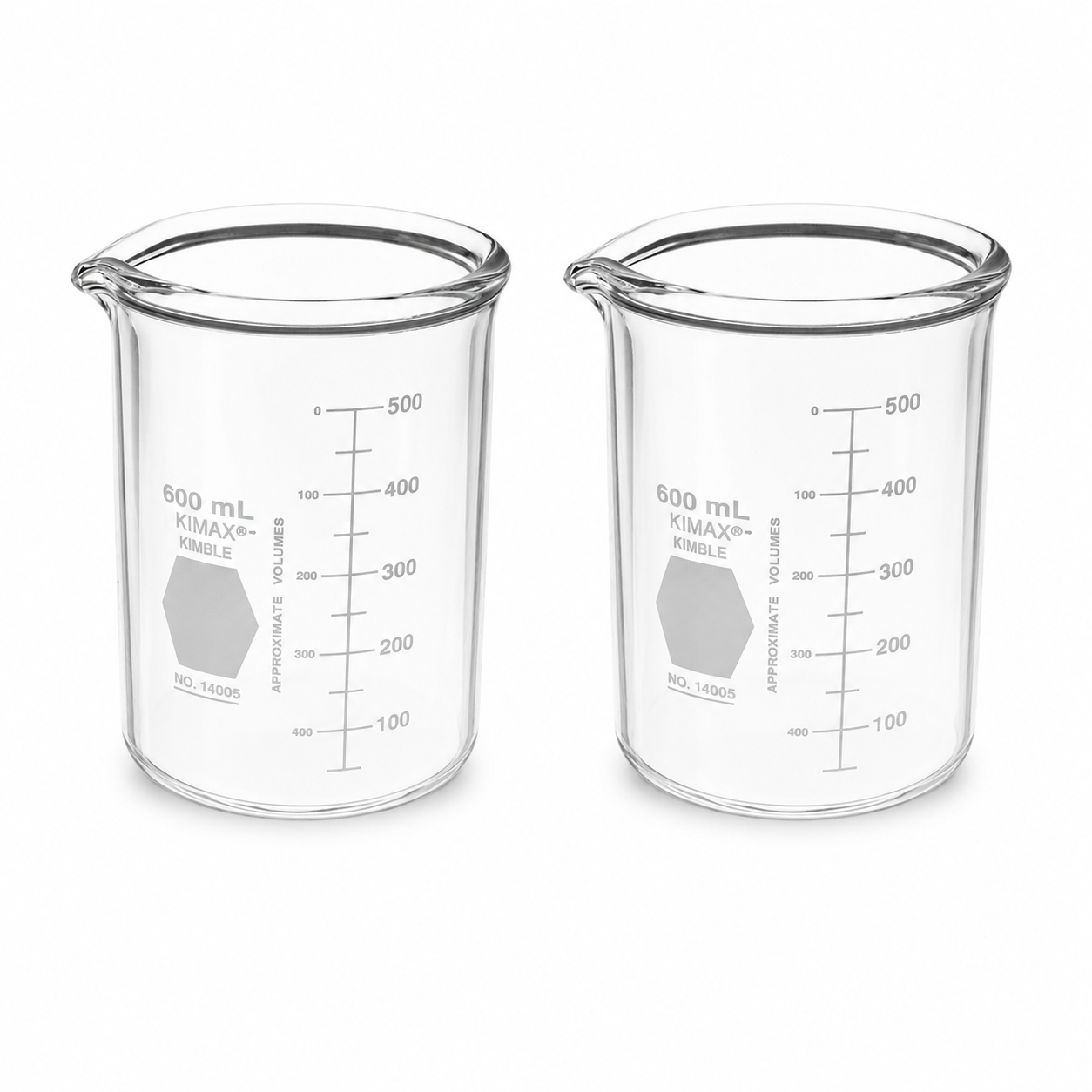 Vaso de Precipitado Reforzado | Pack 2 Piezas | Kimax